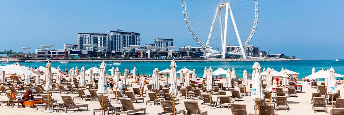 Beach clubs en Dubái